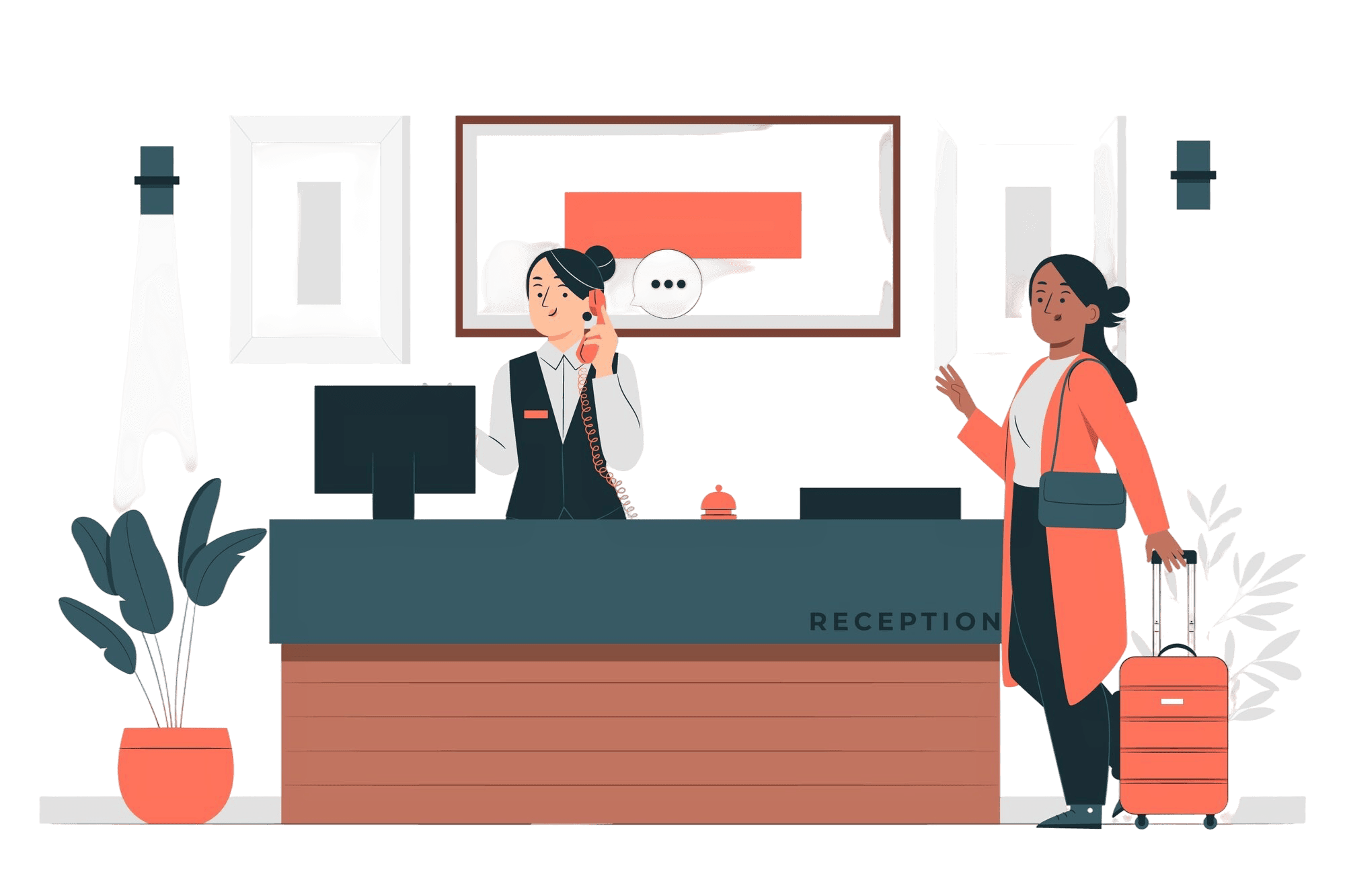 hotel website design by WebCoodee