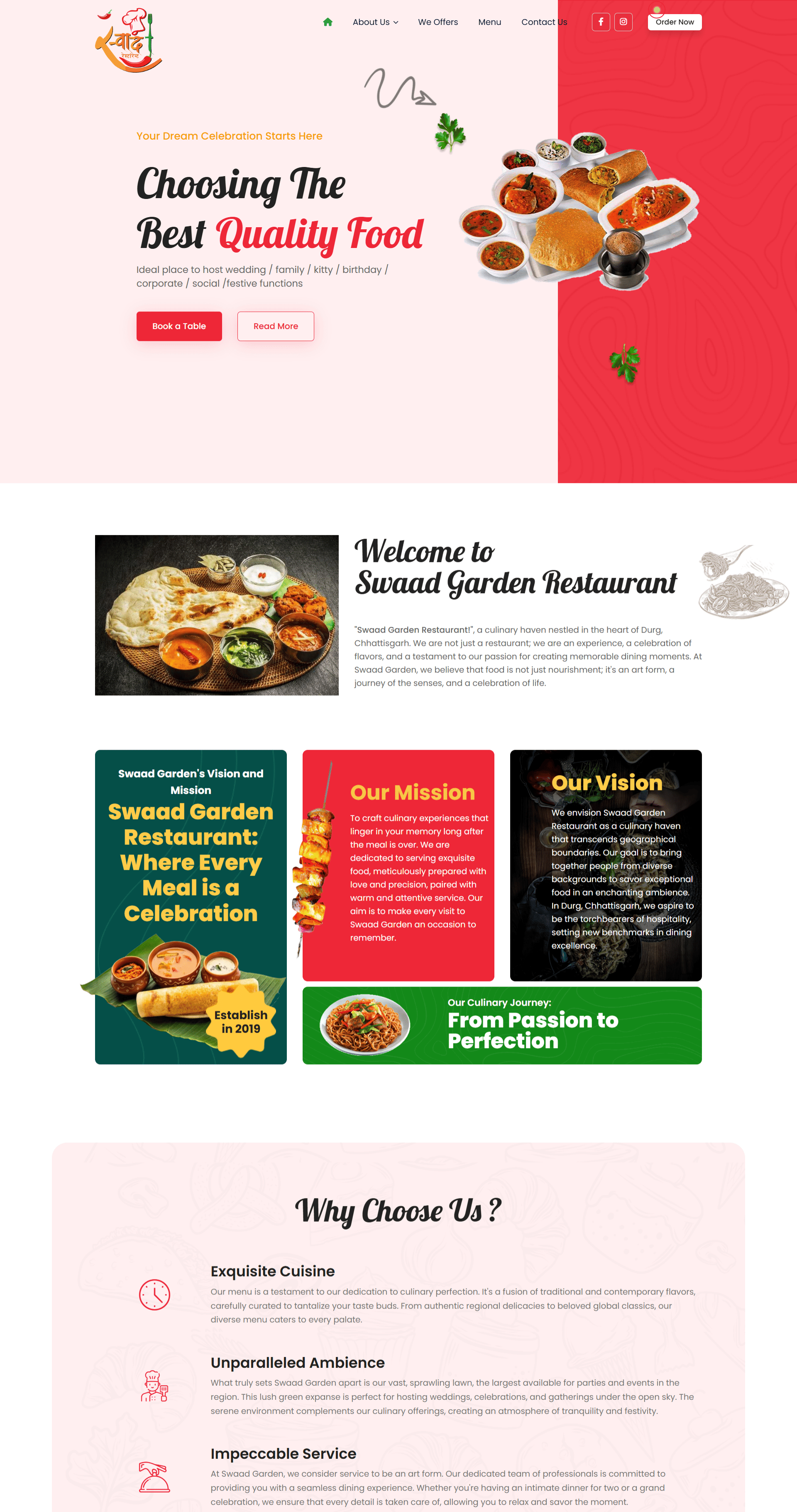Swadh Restaurant